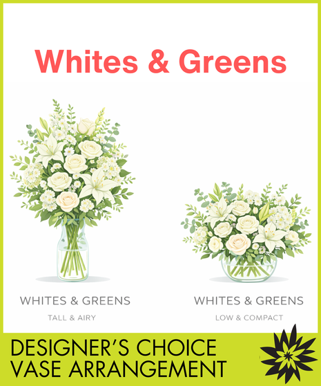 Whites & Greens - Designer's Choice