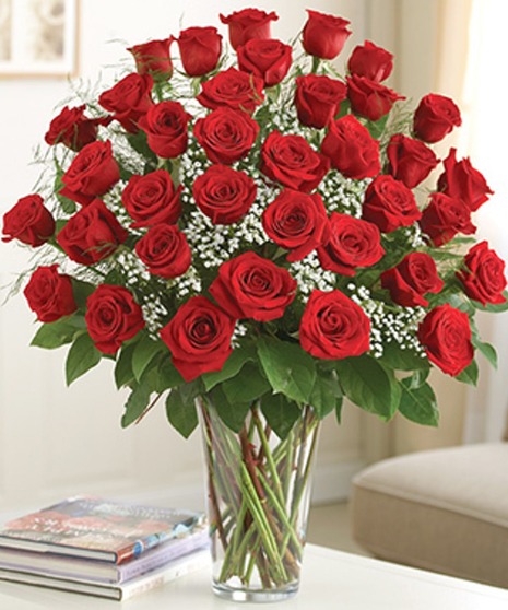 Red Roses, Valentines Roses, Long Stem Roses