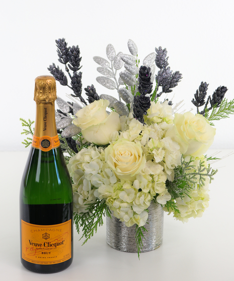 New Years Eve - Flowers + Champagne
