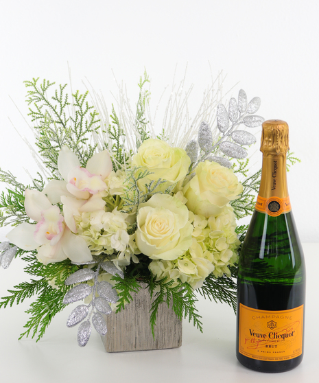 Times Square - Flowers + Champagne