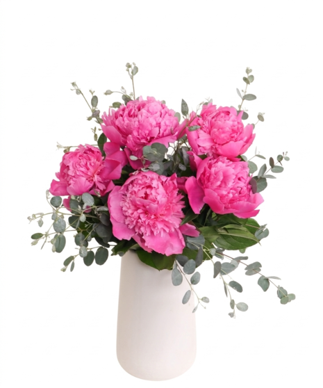 Pink Peonies, Peony Floral Bouquet