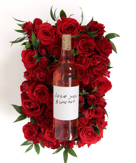 Bed of Red Roses - Love You Bunches Rosé (9x15)
