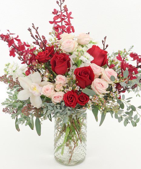 Red Carnation Bunch – Carlsbad Florist