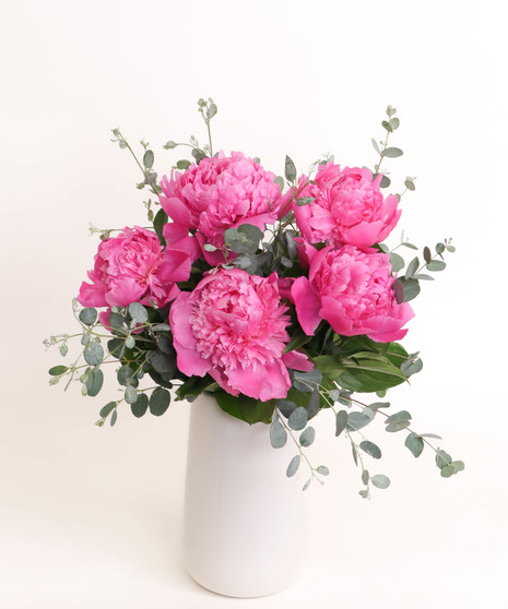 Pink Peonies, Peony Floral Bouquet