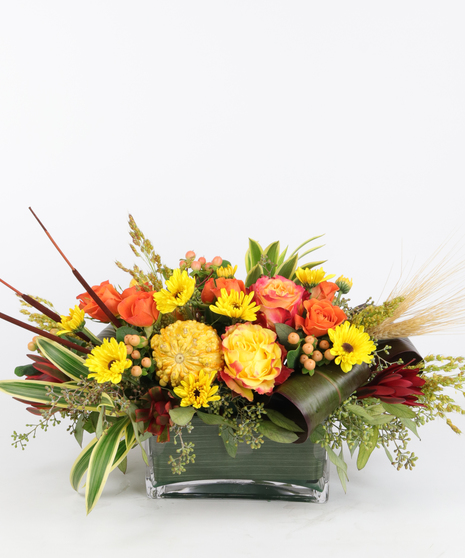 Fall Garden Centerpiece