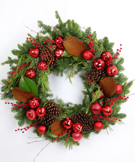 Winter Red Wreath
